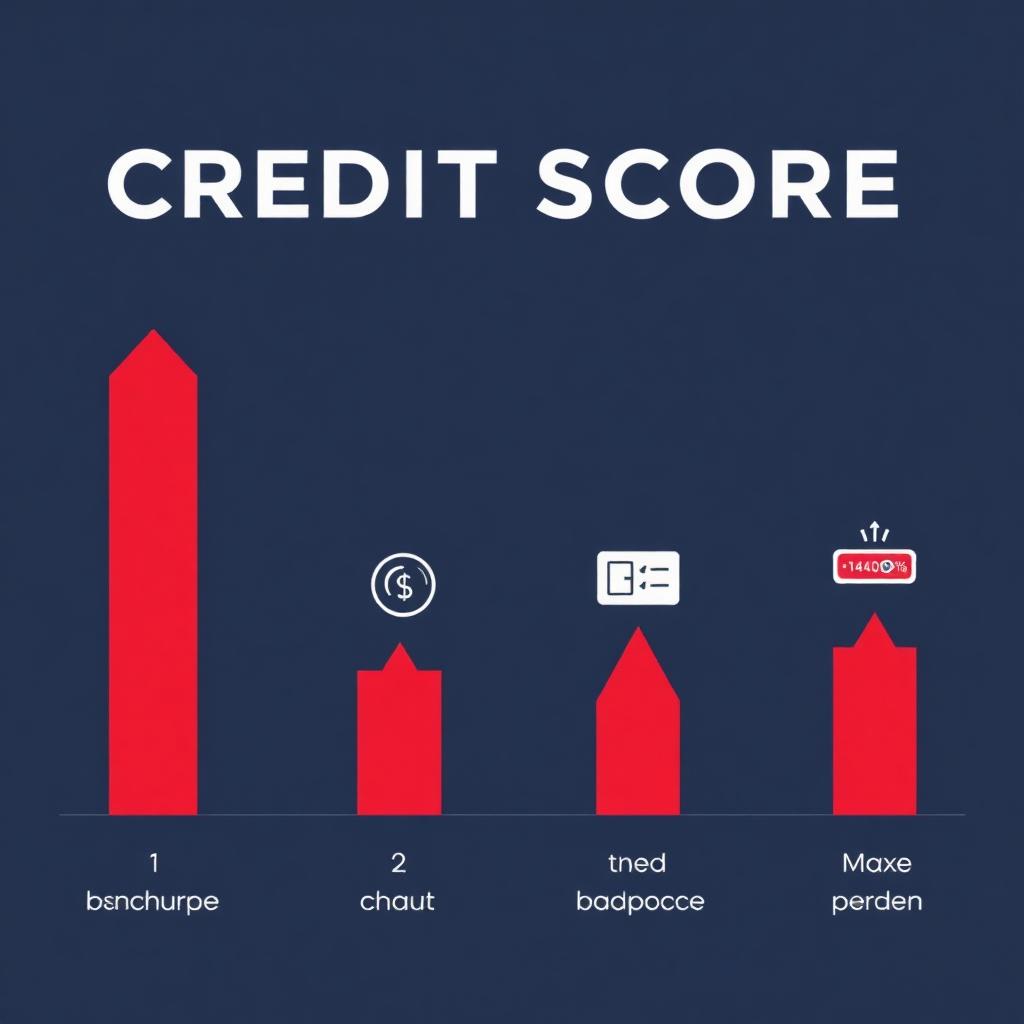What hurts your credit score Credit score damage chart showing relative point drops for bankruptcy, foreclosure, late payments, and maxed credit cards.